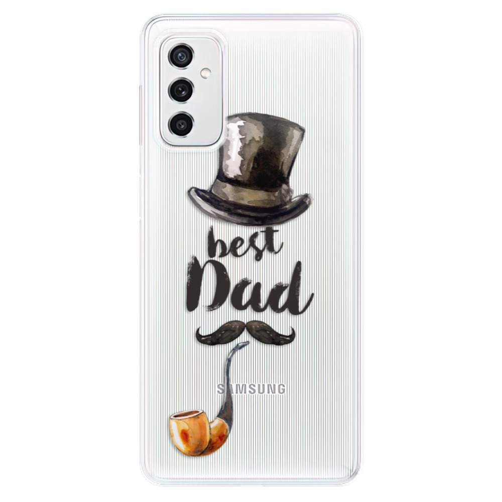 Odolné silikonové pouzdro iSaprio - Best Dad - Samsung Galaxy M52 5G