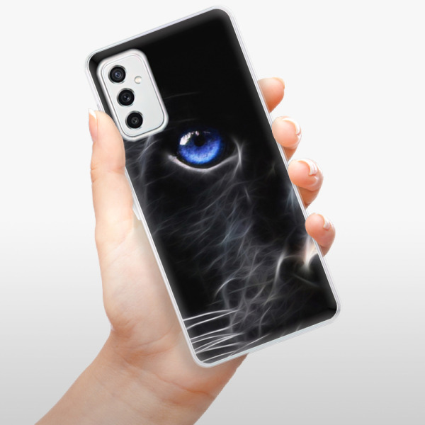 Silikonové pouzdro iSaprio - Samsung Galaxy M52 5G - Black Puma