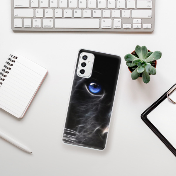 Silikonové pouzdro iSaprio - Samsung Galaxy M52 5G - Black Puma