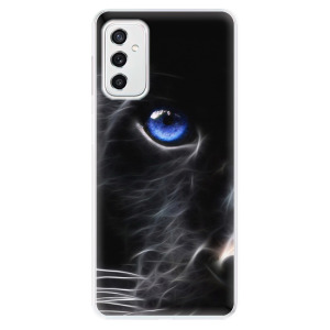 Silikonové odolné pouzdro iSaprio - Black Puma na mobil Samsung Galaxy M52 5G