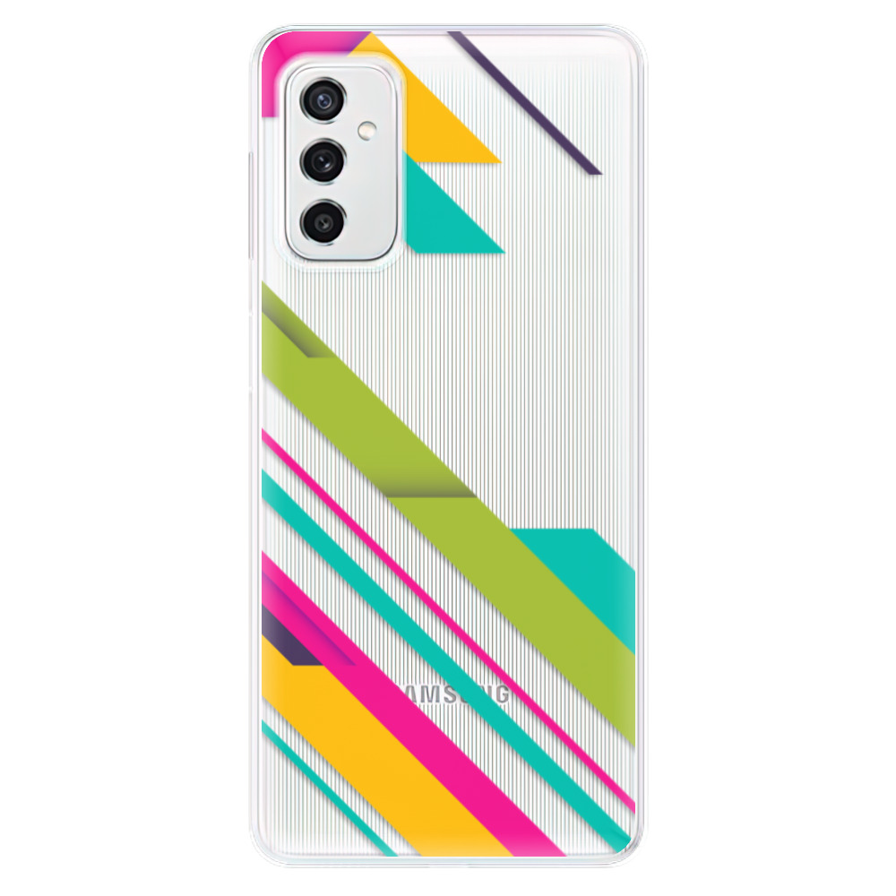 Odolné silikonové pouzdro iSaprio - Color Stripes 03 - Samsung Galaxy M52 5G