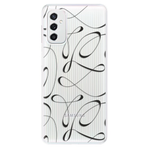 Silikonové pouzdro iSaprio - Samsung Galaxy M52 5G - Fancy black