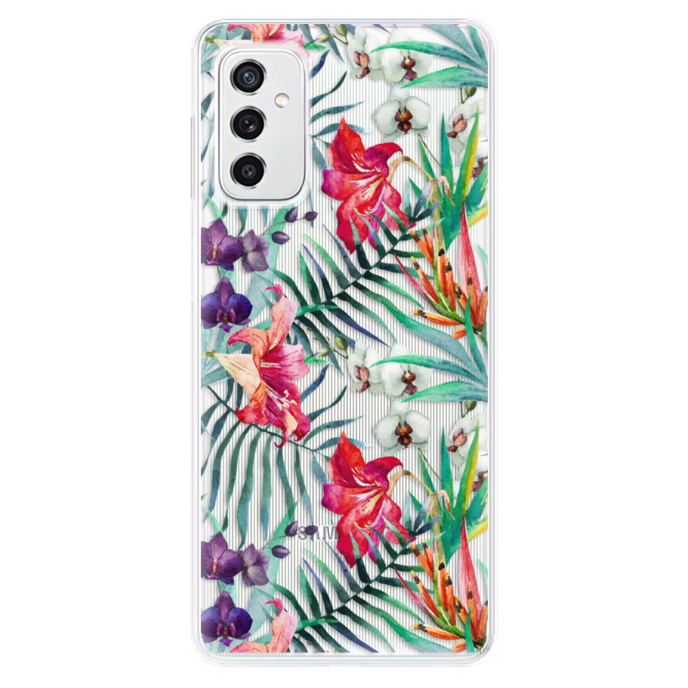 Odolné silikonové pouzdro iSaprio - Flower Pattern 03 - Samsung Galaxy M52 5G