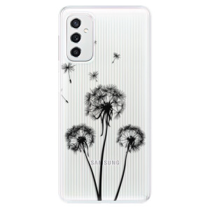 Silikonové pouzdro iSaprio - Samsung Galaxy M52 5G - Three Dandelions black