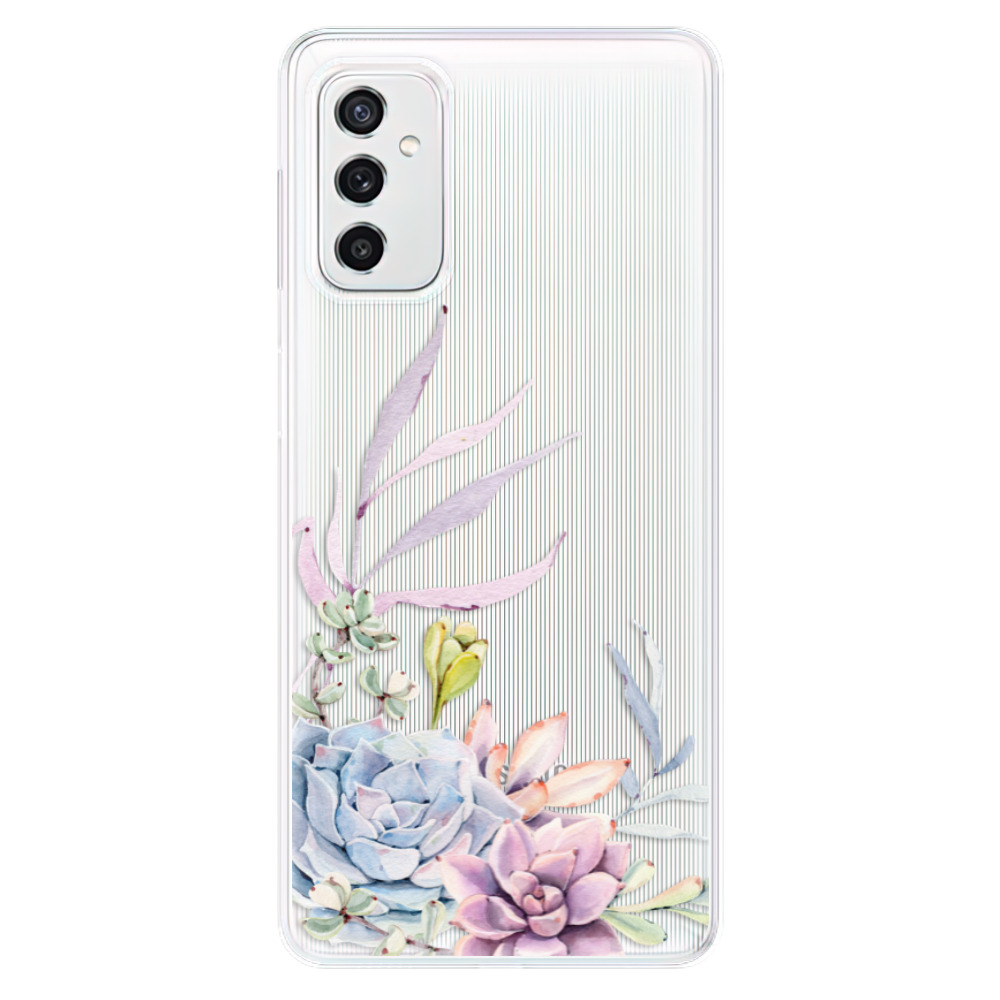 Silikonové odolné pouzdro iSaprio - Succulent 01 na mobil Samsung Galaxy M52 5G - výprodej
