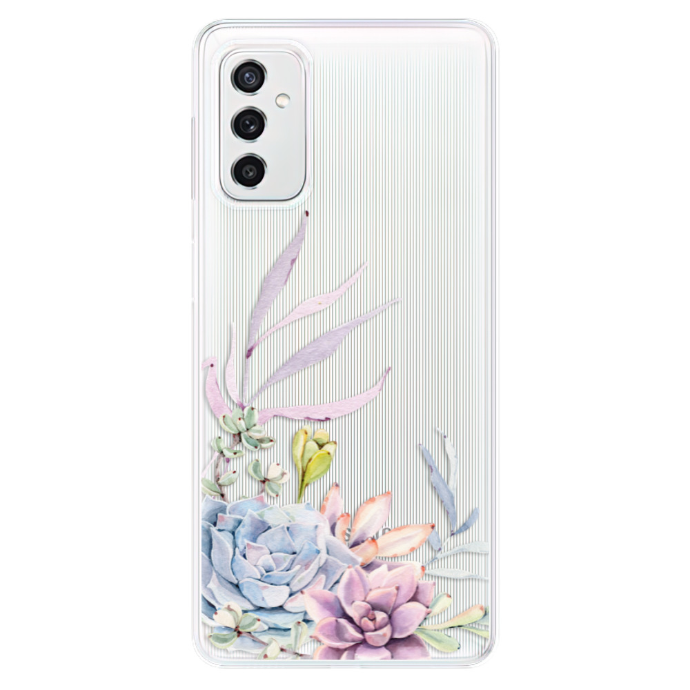 Silikonové odolné pouzdro iSaprio - Succulent 01 na mobil Samsung Galaxy M52 5G (Silikonový odolný kryt, obal, pouzdro iSaprio - Succulent 01 na mobilní telefon Samsung Galaxy M52 5G)