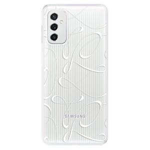 Silikonové pouzdro iSaprio - Samsung Galaxy M52 5G - Fancy white