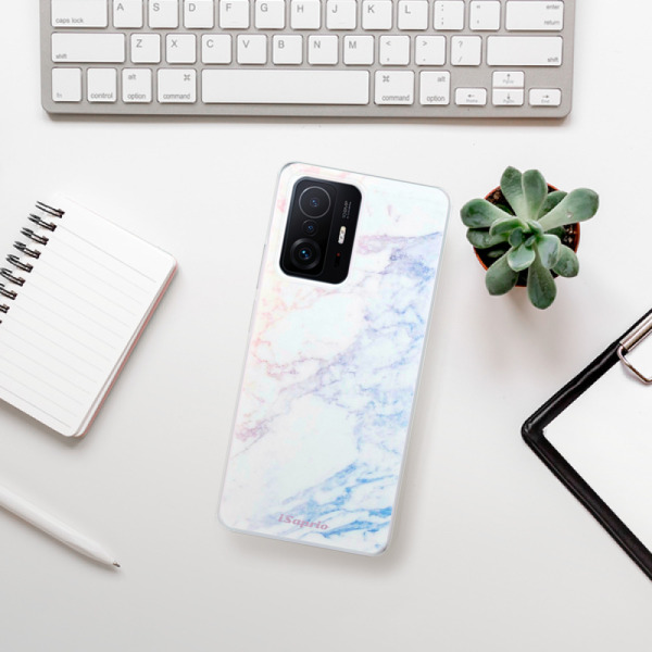 Silikonové pouzdro iSaprio - Xiaomi 11T / Xiaomi 11T Pro - Raibow Marble 10