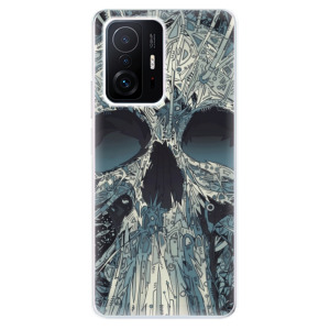 Silikonové pouzdro iSaprio - Xiaomi 11T / Xiaomi 11T Pro - Abstract Skull