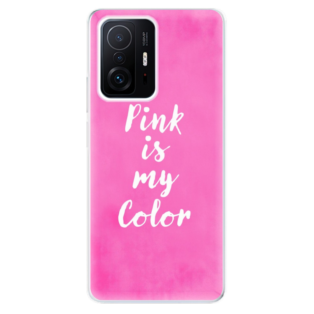 Silikonové odolné pouzdro iSaprio - Pink is my color na mobil Xiaomi 11T / Xiaomi 11T Pro (Silikonový odolný kryt, obal, pouzdro iSaprio - Pink is my color na mobilní telefon Xiaomi 11T / Xiaomi 11T Pro)