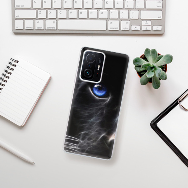 Silikonové pouzdro iSaprio - Xiaomi 11T / Xiaomi 11T Pro - Black Puma