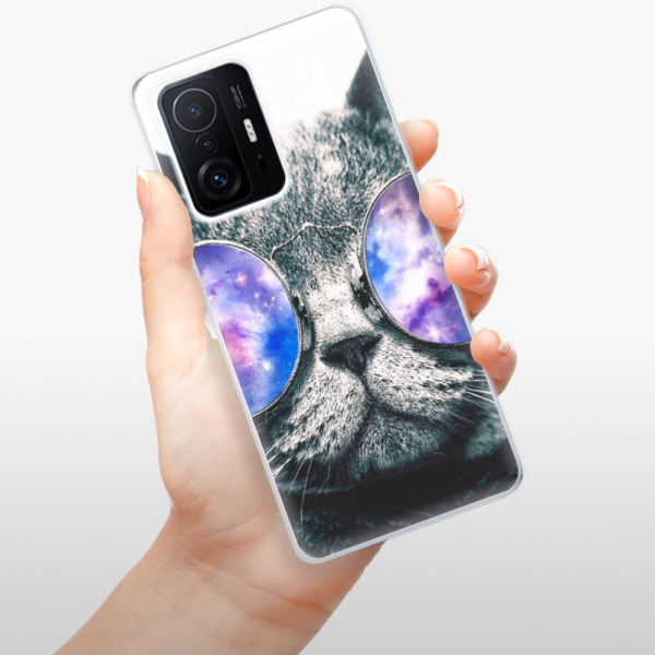 Silikonové pouzdro iSaprio - Xiaomi 11T / Xiaomi 11T Pro - Galaxy Cat