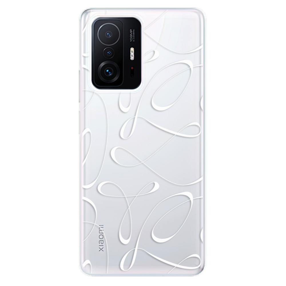 Silikonové odolné pouzdro iSaprio - Fancy - white na mobil Xiaomi 11T / Xiaomi 11T Pro (Silikonový odolný kryt, obal, pouzdro iSaprio - Fancy - white na mobilní telefon Xiaomi 11T / Xiaomi 11T Pro)