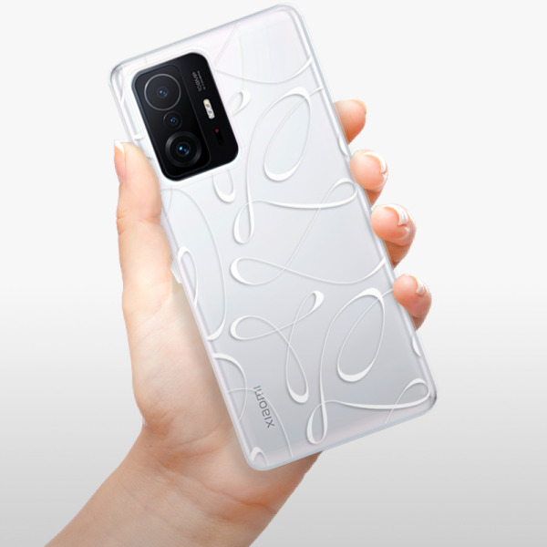 Silikonové pouzdro iSaprio - Xiaomi 11T / Xiaomi 11T Pro - Fancy white
