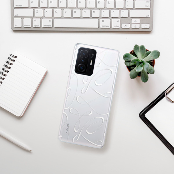 Silikonové pouzdro iSaprio - Xiaomi 11T / Xiaomi 11T Pro - Fancy white