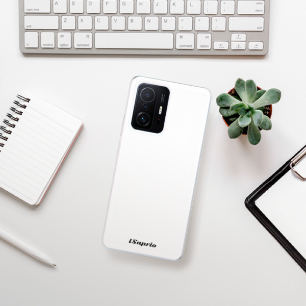 Silikonové pouzdro iSaprio - Xiaomi 11T / Xiaomi 11T Pro - 4Pure bílé