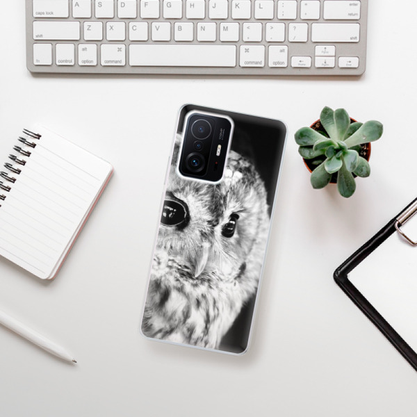 Silikonové pouzdro iSaprio - Xiaomi 11T / Xiaomi 11T Pro - BW Owl