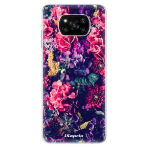 Silikonové pouzdro iSaprio - Xiaomi Poco X3 Pro / Xiaomi Poco X3 NFC - Flowers 10