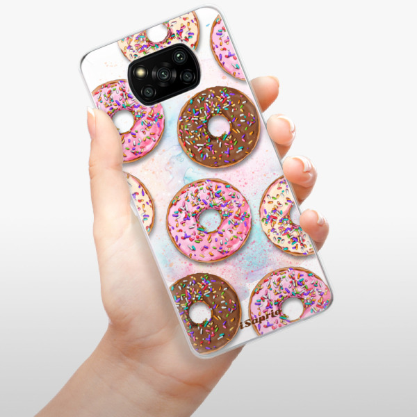Silikonové pouzdro iSaprio - Xiaomi Poco X3 Pro / Xiaomi Poco X3 NFC - Donuts 11