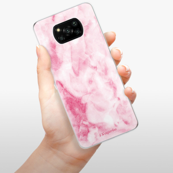Silikonové pouzdro iSaprio - Xiaomi Poco X3 Pro / Xiaomi Poco X3 NFC - RoseMarble 16