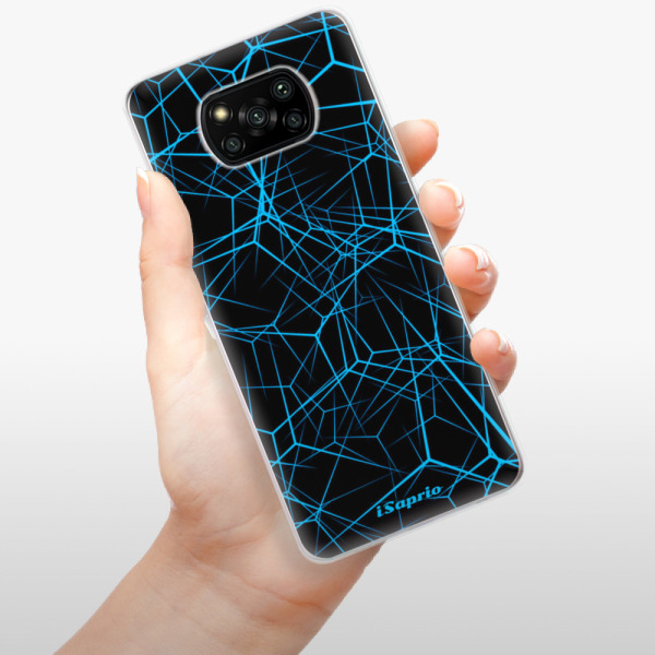Silikonové pouzdro iSaprio - Xiaomi Poco X3 Pro / Xiaomi Poco X3 NFC - Abstract Outlines 12