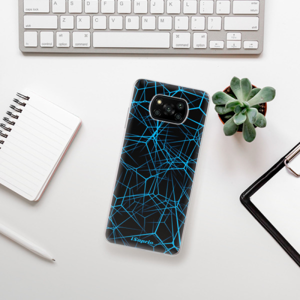 Silikonové pouzdro iSaprio - Xiaomi Poco X3 Pro / Xiaomi Poco X3 NFC - Abstract Outlines 12