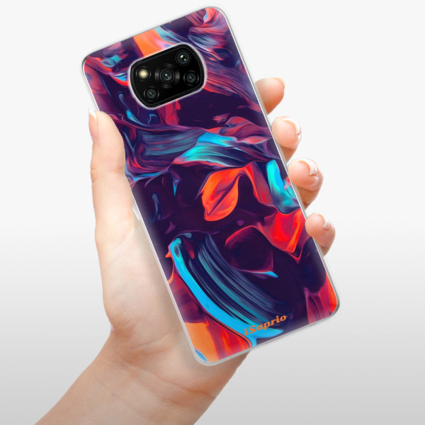 Silikonové pouzdro iSaprio - Xiaomi Poco X3 Pro / Xiaomi Poco X3 NFC - Color Marble 19