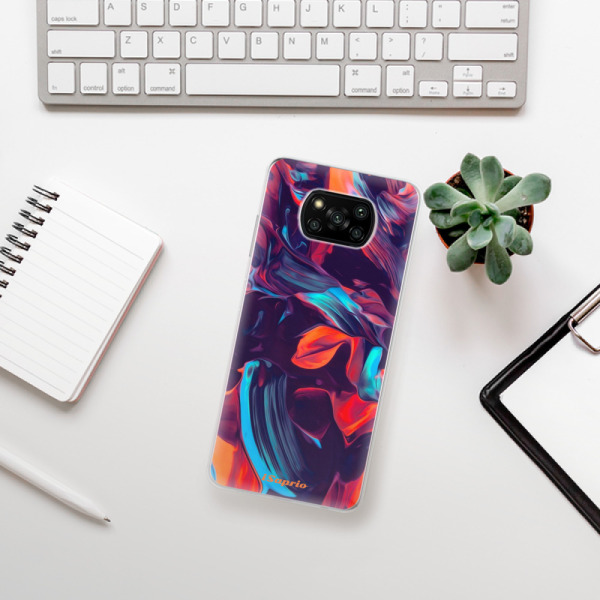 Silikonové pouzdro iSaprio - Xiaomi Poco X3 Pro / Xiaomi Poco X3 NFC - Color Marble 19