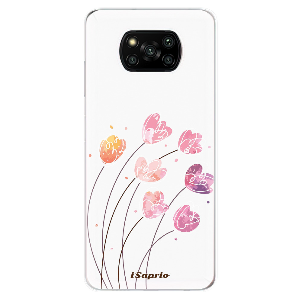 Silikonové odolné pouzdro iSaprio - Flowers 14 na mobil Xiaomi Poco X3 Pro / Xiaomi Poco X3 NFC (Silikonový odolný kryt, obal, pouzdro iSaprio - Flowers 14 na mobilní telefon Xiaomi Poco X3 Pro / Xiaomi Poco X3 NFC)