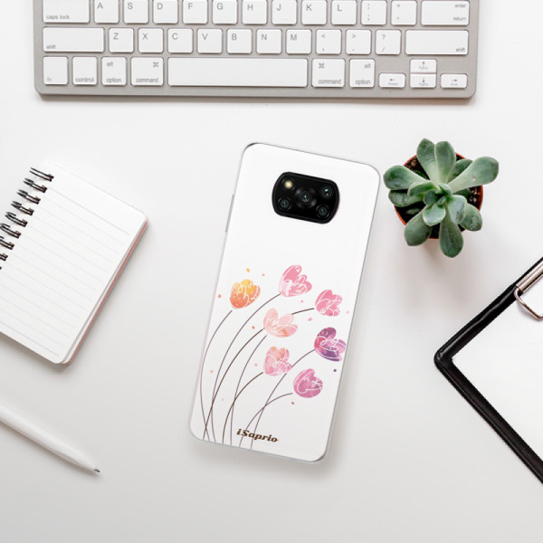 Silikonové pouzdro iSaprio - Xiaomi Poco X3 Pro / Xiaomi Poco X3 NFC - Flowers 14
