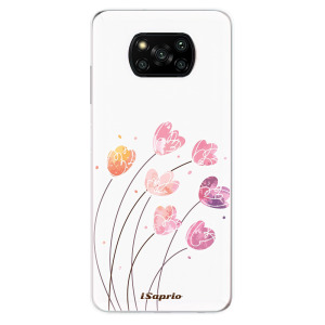 Silikonové pouzdro iSaprio - Xiaomi Poco X3 Pro / Xiaomi Poco X3 NFC - Flowers 14
