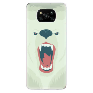 Silikonové odolné pouzdro iSaprio - Angry Bear na mobil Xiaomi Poco X3 Pro / Xiaomi Poco X3 NFC