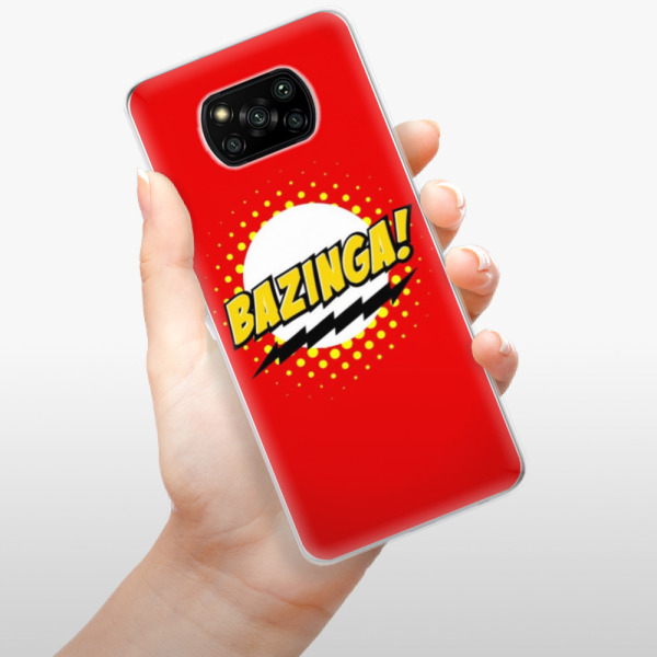 Silikonové pouzdro iSaprio - Xiaomi Poco X3 Pro / Xiaomi Poco X3 NFC - Bazinga 01
