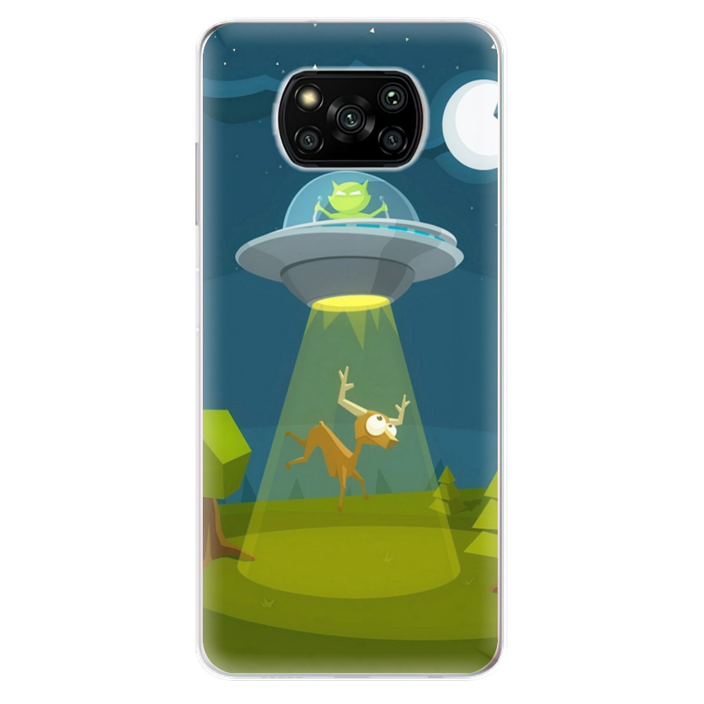 Odolné silikonové pouzdro iSaprio - Alien 01 - Xiaomi Poco X3 Pro / X3 NFC