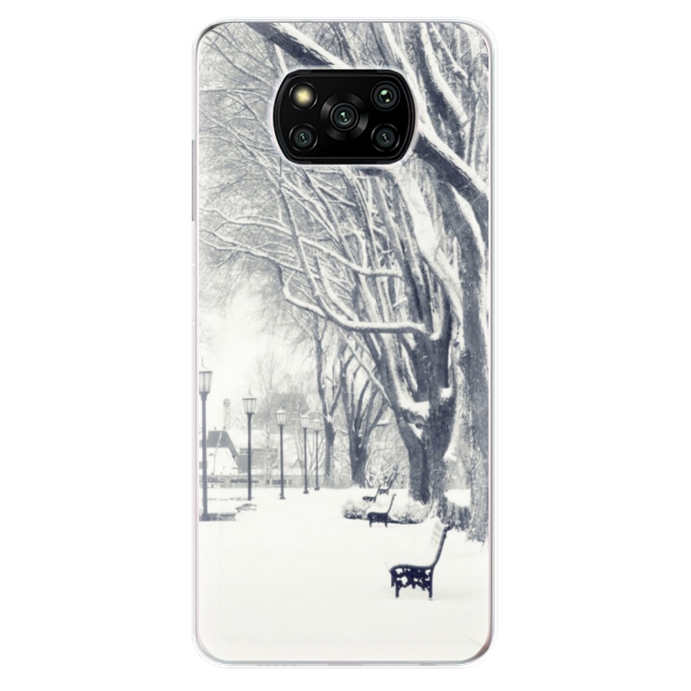 Odolné silikonové pouzdro iSaprio - Snow Park - Xiaomi Poco X3 Pro / X3 NFC