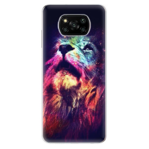 Silikonové pouzdro iSaprio - Xiaomi Poco X3 Pro / Xiaomi Poco X3 NFC - Lion in Colors