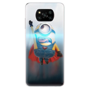 Silikonové pouzdro iSaprio - Xiaomi Poco X3 Pro / Xiaomi Poco X3 NFC - Mimons Superman 02