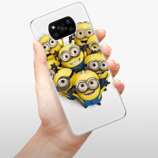 Silikonové pouzdro iSaprio - Xiaomi Poco X3 Pro / Xiaomi Poco X3 NFC - Mimons 01