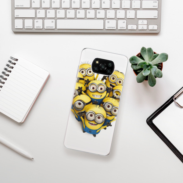 Silikonové pouzdro iSaprio - Xiaomi Poco X3 Pro / Xiaomi Poco X3 NFC - Mimons 01