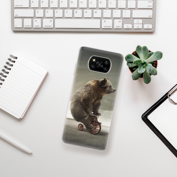 Silikonové pouzdro iSaprio - Xiaomi Poco X3 Pro / Xiaomi Poco X3 NFC - Bear 01