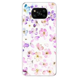 Silikonové pouzdro iSaprio - Xiaomi Poco X3 Pro / Xiaomi Poco X3 NFC - Wildflowers