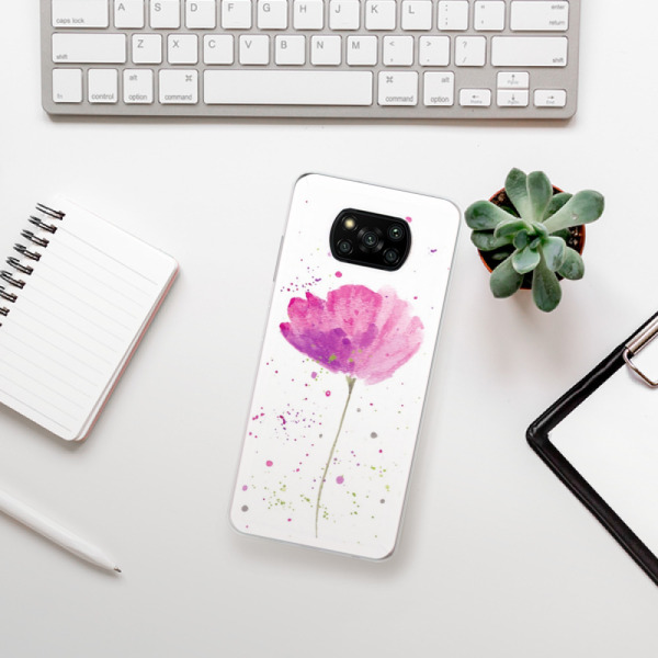 Silikonové pouzdro iSaprio - Xiaomi Poco X3 Pro / Xiaomi Poco X3 NFC - Poppies