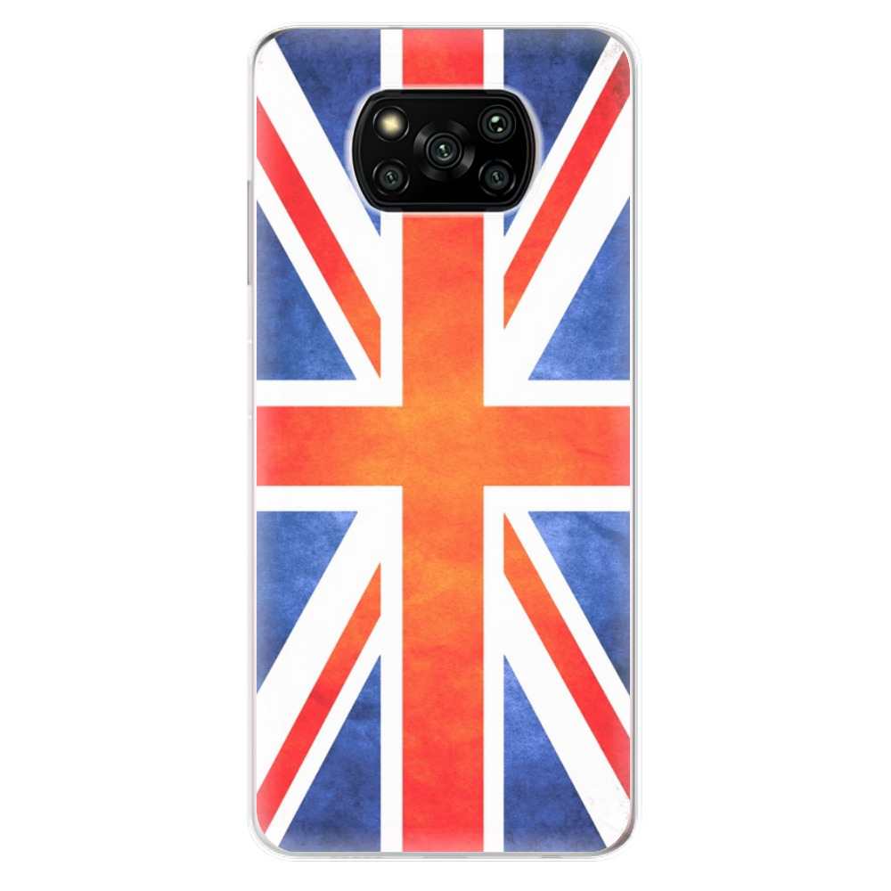 Odolné silikonové pouzdro iSaprio - UK Flag - Xiaomi Poco X3 Pro / X3 NFC