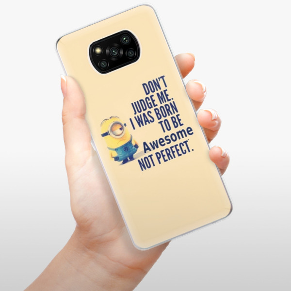 Silikonové pouzdro iSaprio - Xiaomi Poco X3 Pro / Xiaomi Poco X3 NFC - Be Awesome