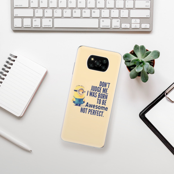 Silikonové pouzdro iSaprio - Xiaomi Poco X3 Pro / Xiaomi Poco X3 NFC - Be Awesome