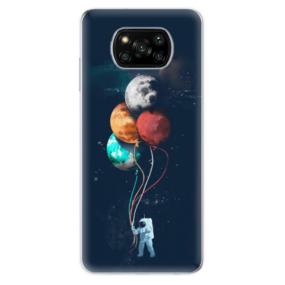 Odolné silikonové pouzdro iSaprio - Balloons 02 - Xiaomi Poco X3 Pro / X3 NFC