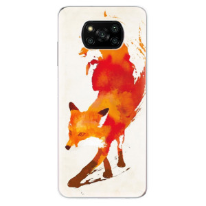 Silikonové pouzdro iSaprio - Xiaomi Poco X3 Pro / Xiaomi Poco X3 NFC - Fast Fox