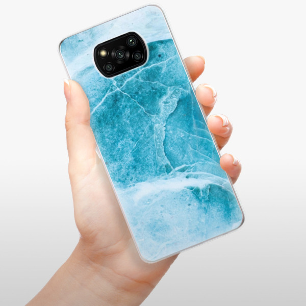 Silikonové pouzdro iSaprio - Xiaomi Poco X3 Pro / Xiaomi Poco X3 NFC - Blue Marble