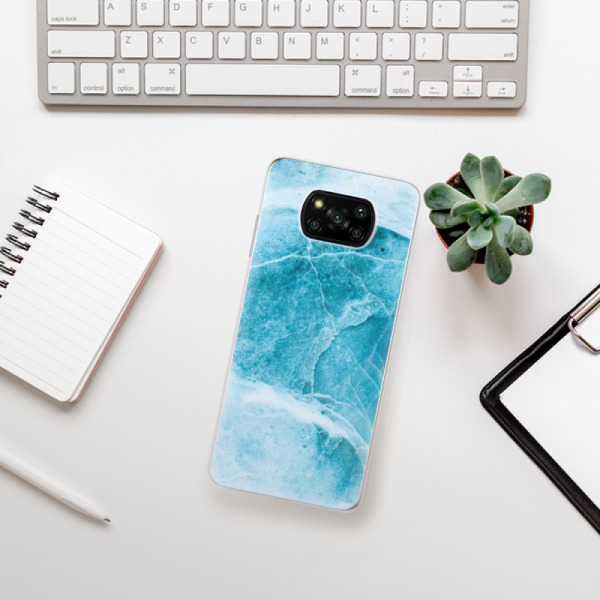 Silikonové pouzdro iSaprio - Xiaomi Poco X3 Pro / Xiaomi Poco X3 NFC - Blue Marble