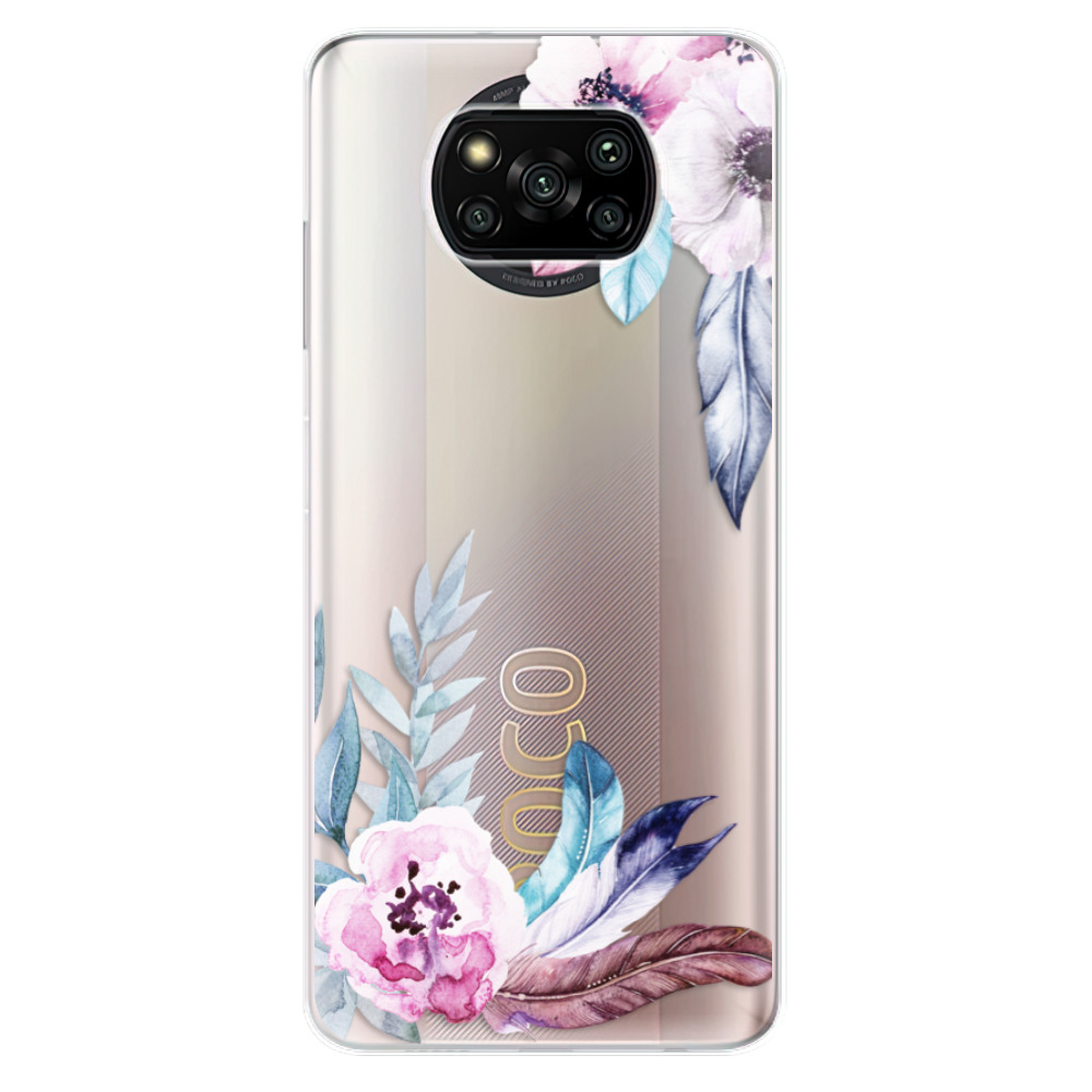 Odolné silikonové pouzdro iSaprio - Flower Pattern 04 - Xiaomi Poco X3 Pro / X3 NFC